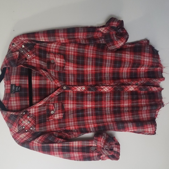 Plaid button down - Picture 1 of 4